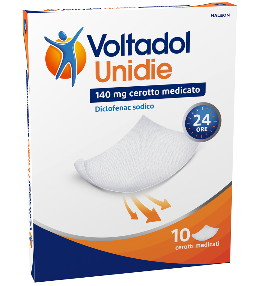 Voltadol unidie 140 mg cerotto medicato diclofenac sodico