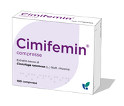Cimifemin  compresse  estratto secco di cimicifuga racemosa (l.) nutt., rhizoma