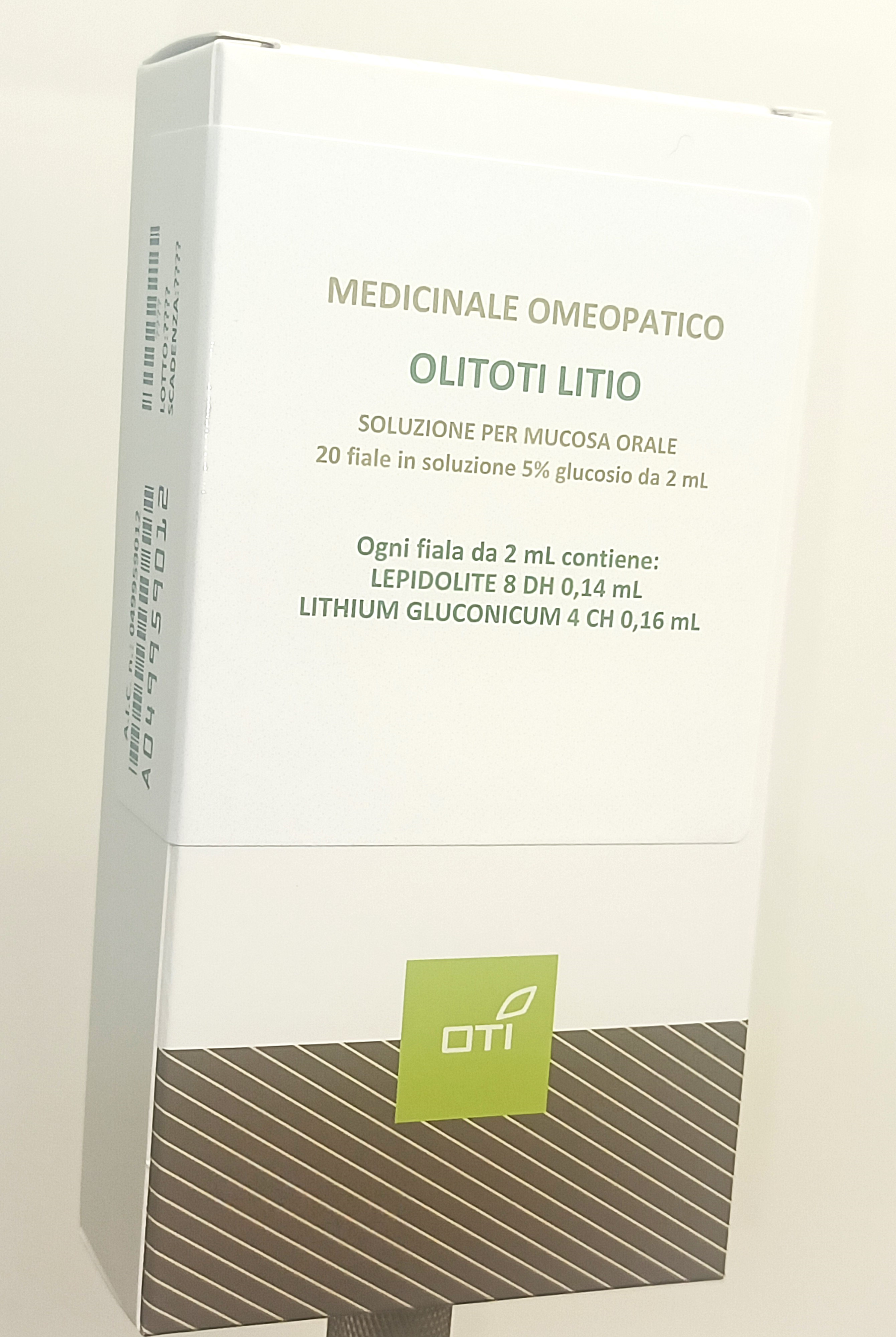 Olitoti litio*os 20f 5% 2ml
