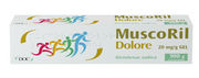 Muscoril dolore 20 mg/g gel  diclofenac, corrispondente a diclofenac sodico (come diclofenac dietilammina)