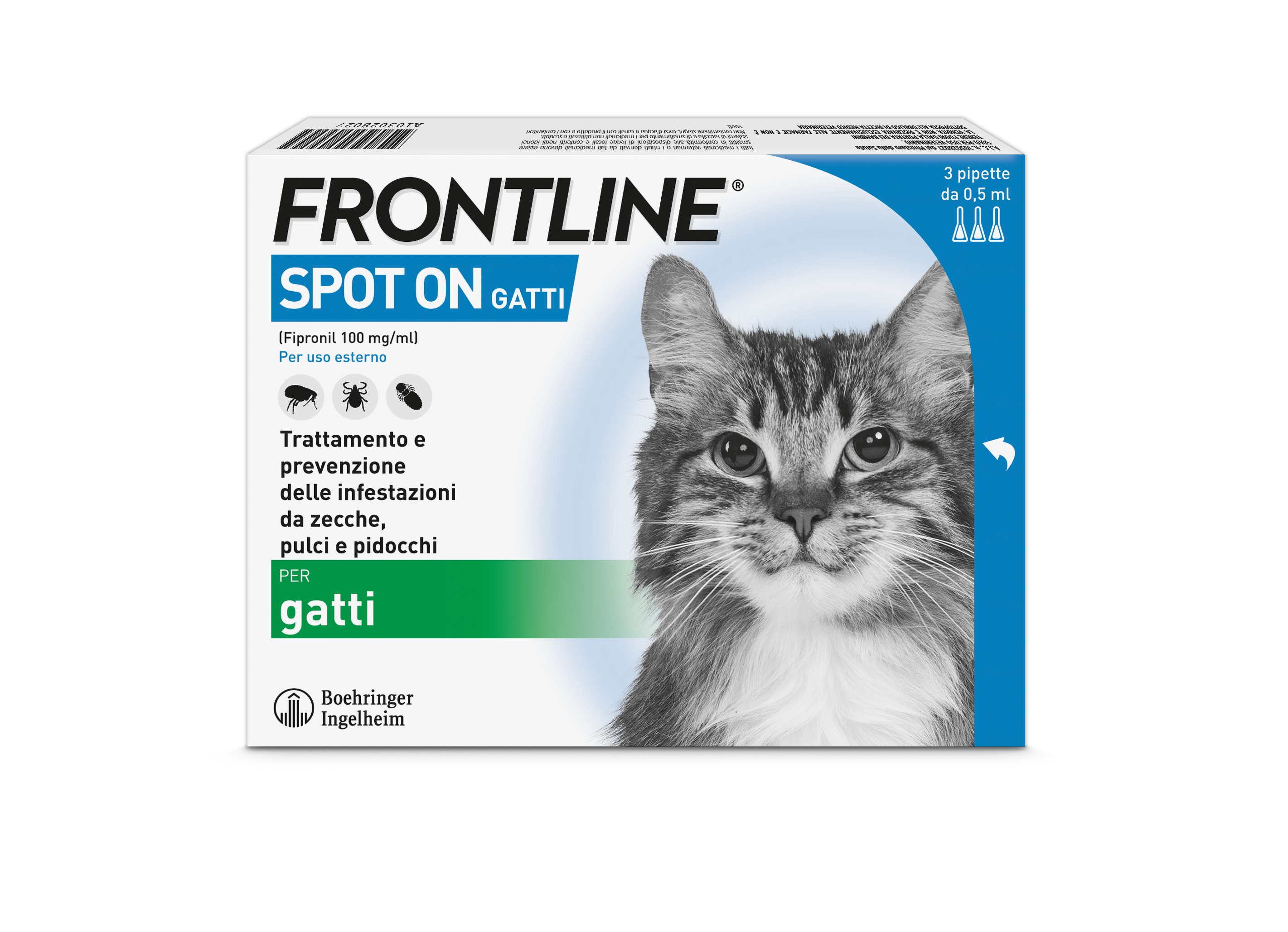 Frontline*3pip gatti