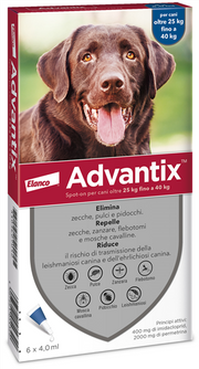 Advantix spot on*6pip 25-40kg