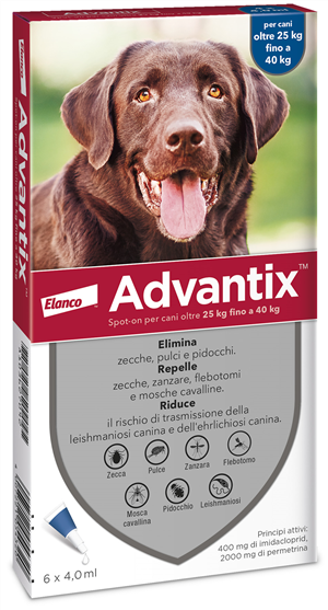 Advantix spot on*6pip 25-40kg