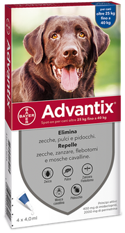 Advantix spot on*4pip 25-40kg
