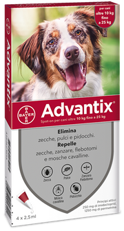 Advantix spot on*4pip 10-25kg