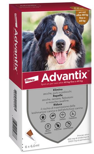 Advantix spot on*6pip 40-60kg