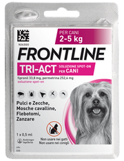 Frontline tri-act*1pip 2-5kg