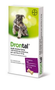Drontal multi ar carne*6cpr