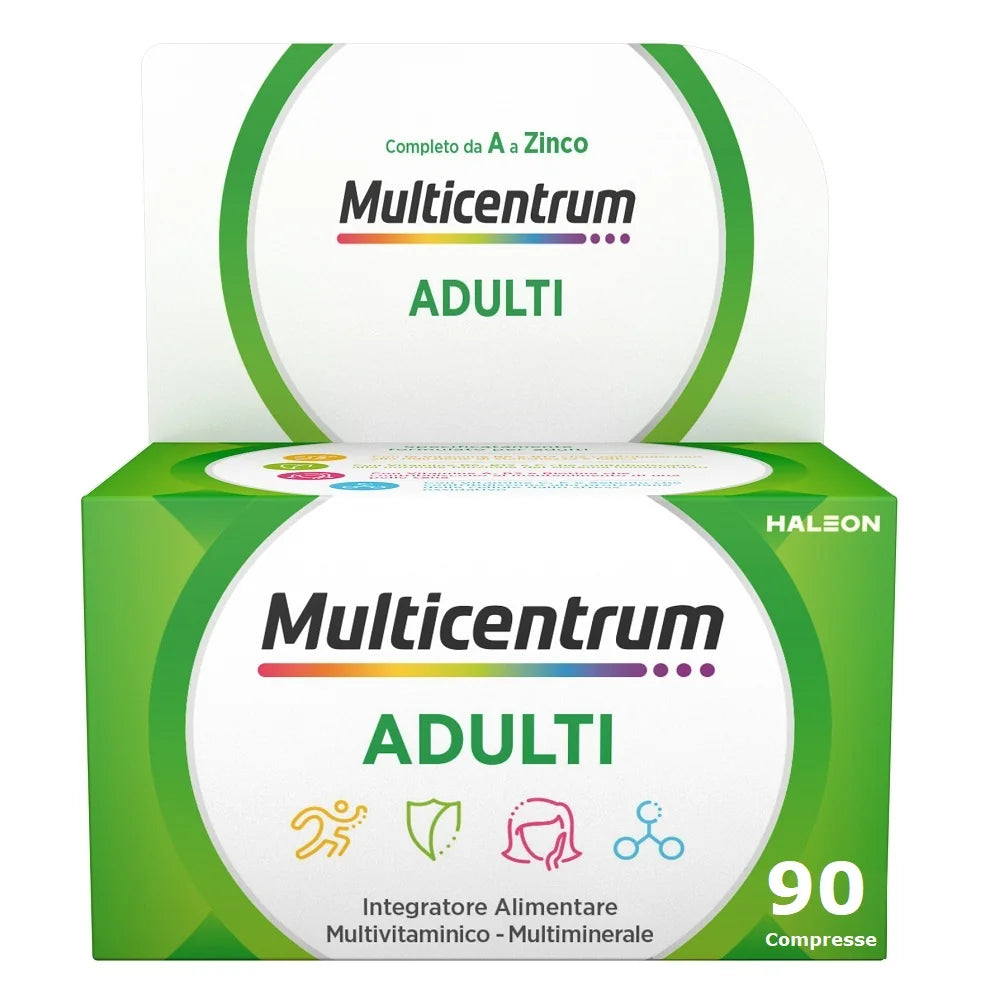 Multicentrum Adulti 90 Compresse | Integratore Multivitaminico