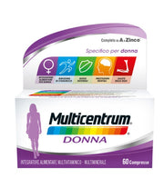 Multicentrum Donna 60 Compresse | Integratore Multivitaminico Donna