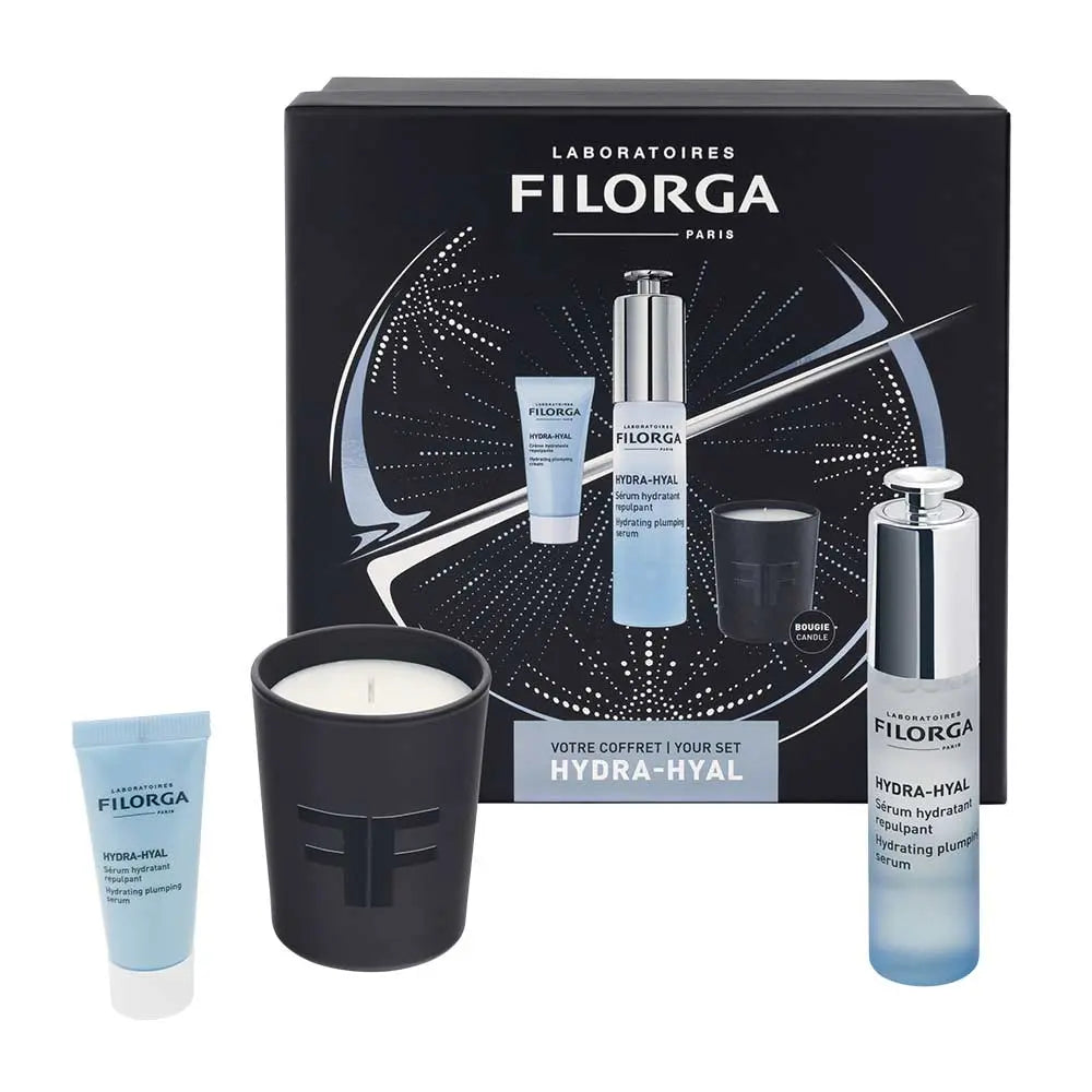 XMAS BOX FILORGA NCEF shot 15 ml + NCEF night mask 15 mL + NCEF reverse eyes 4 ml + 1 candela