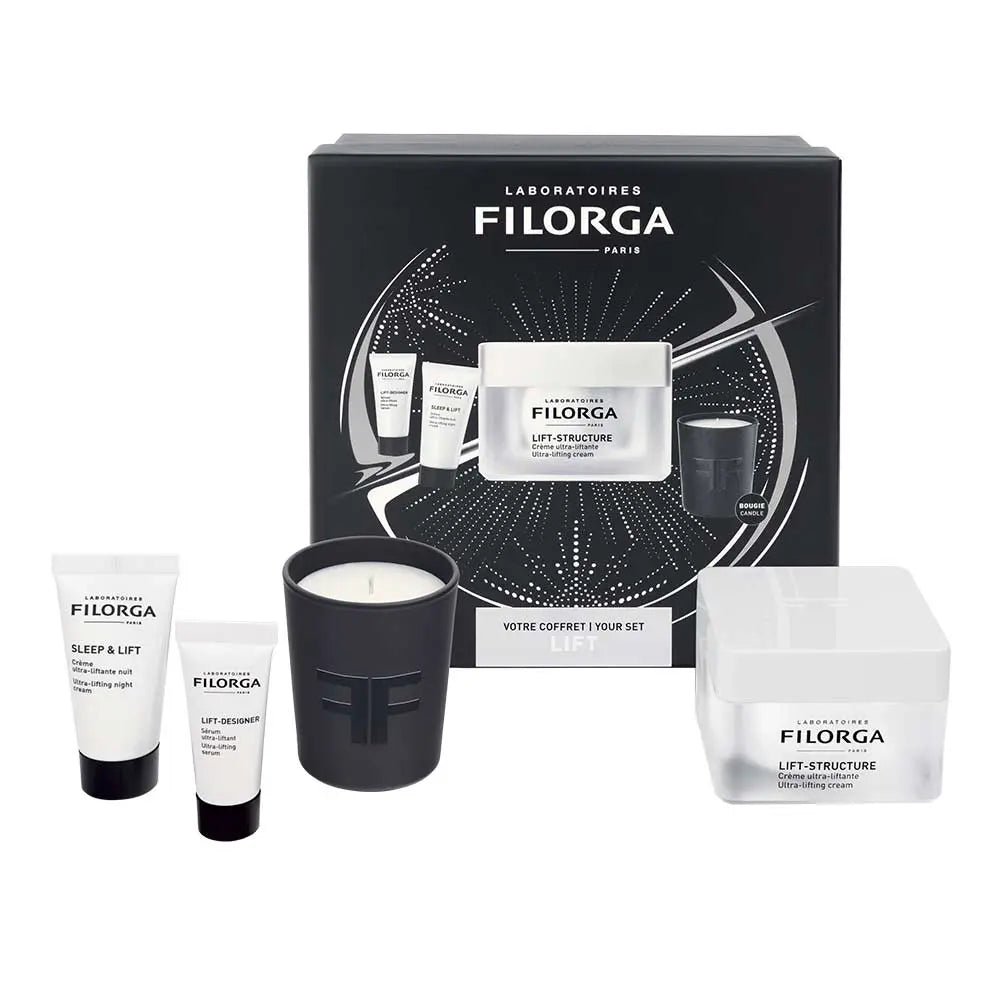 XMAS BOX Filorga LIFT Set Crema Giorno 50ml + Siero 7ml + Crema Notte 15ml + Candela