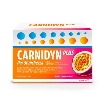 Carnidyn Plus 20 Bustine Passion Fruit | Integratore Energetico