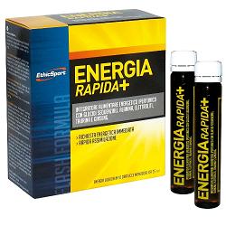 Ethicsport energia rapida+ 10 flaconcini 25 ml