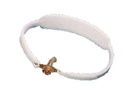 Collare reggicannula per tracheotomizzati. regolabile da entrambi i lati tramite adesivo in velcro. prodotto in poliammide. misura unica