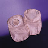 Sacca colostomia a fondo chiuso trasparente con filtro incorporato e rivestimento in tessuto consecura 45mm 30 pezzi