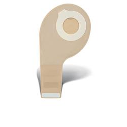 Sacca ileostomia stanrd a fondo aperto opaca filtro regolabile rivestimento in tessuto sistema di chiusura integrato con velcro invisiclose esteem synergy 13/48mm 10 pezzi