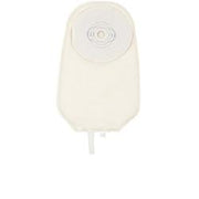 Sacca urostomia mini trasparente con barriera protettiva in stomahesive valvola antireflusso e rivestimento in tessuto esteem uro 13/45mm 10 pezzi