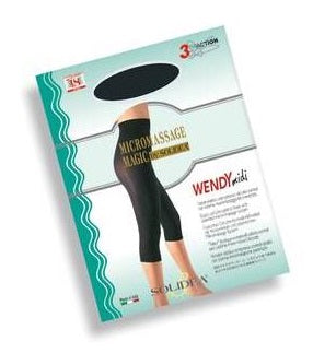 Wendy midi tutore post-liposuzione nero 4xl