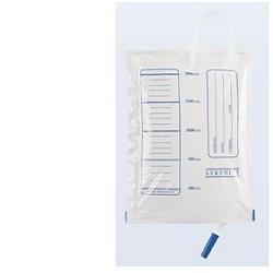 Sacca da letto per raccolta urina tubo di collegamento 90cm senza valvola di scarico 1 pezzo