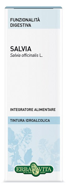 Salvia foglie tintura idroalcolica 50 ml ebv