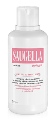 Saugella poligyn ph neutro detergente intimo lenitivo ed emolliente 500 ml