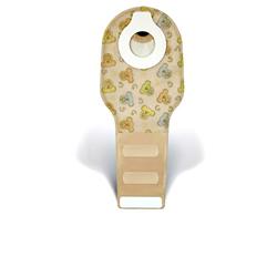 Sacca pediatrica fondo aperto con chiusura integrata con aggancio adesivo little ones invisiclose 10 pezzi