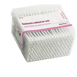 Bastoncini cotone 200 pezzi alvita