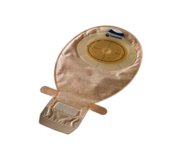 Sacca per ileostomia con hide/away aperta ricoperta in tessuto non tessuto ritagliabile con velcro 10/66mm misura midi 420ml 30 pezzi