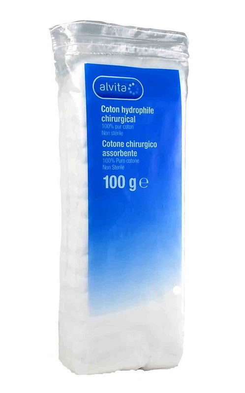 Cotone chirurgico alvita assorbente 100 g