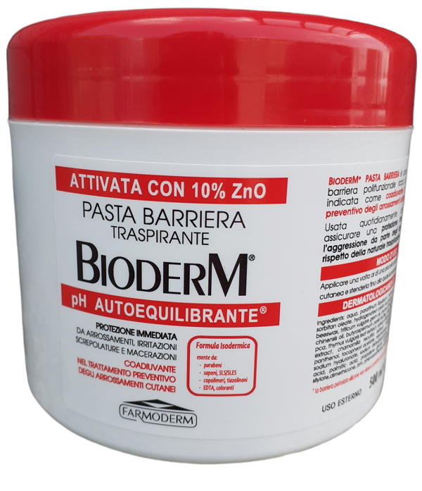 Bioderm pasta barriera zinco 500 ml