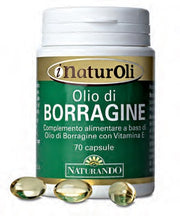 I naturoli olio di borragine 70 capsule molli
