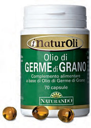 I naturoli olio di germe di grano 70 capsule molli