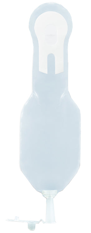 Minisacca adesiva in pvc urinocol svm per la raccolta di urina con valvola di scarico 100 buste