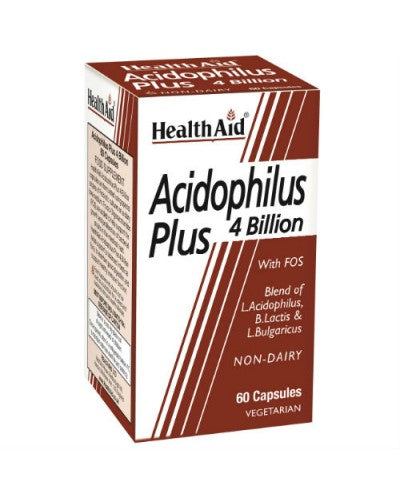 Acidophilus plus 4 billion 60 capsule