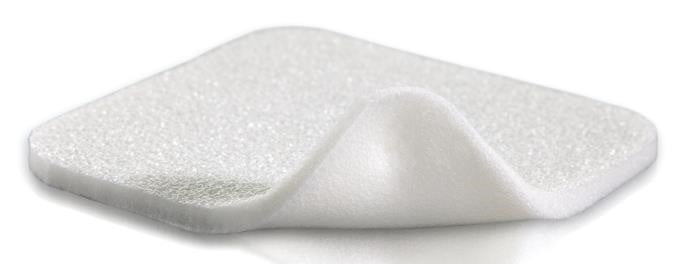 Schiuma di poliuretano assorbente con strato di contatto in silicone morbido mepilex 10x20cm 5 pezzi