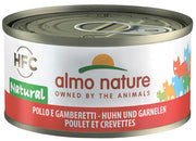 Almo nature cat pollo gamberi 70 g