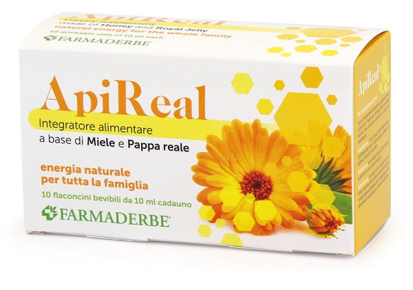 Apireal pappa reale 10 flaconcini 10 ml