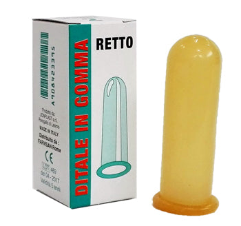 Ditale in gomma retto 2
