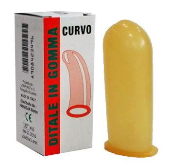 Ditale in gomma curvo 5