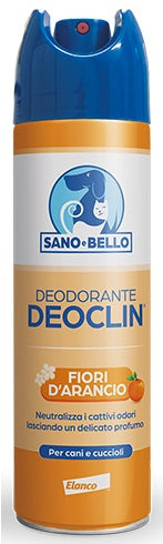 Sano e bello deodorante deoclin fiori d'arancio 250 ml
