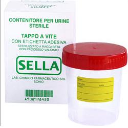 Contenitore per urina urin test capienza 9ml