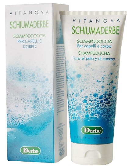 Schiumaderbe sciampodoccia per capelli e corpo 200 ml