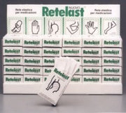 Rete tubolare retelast elastica pretagliata bianca baby ombelicale 4 pezzi