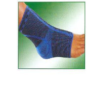 Cavigliera in tessuto elasticizzato a nido d'ape, inserti in silicone, cellacare malleo 3