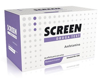 Screen droga test anfetamina test antidroga con contenitore urina