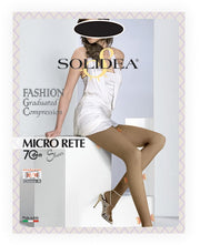 Micro rete 70 sheer collant bronze 1-s