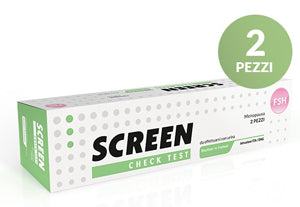Test rapido fsh/menopausa screen urina 2 pezzi