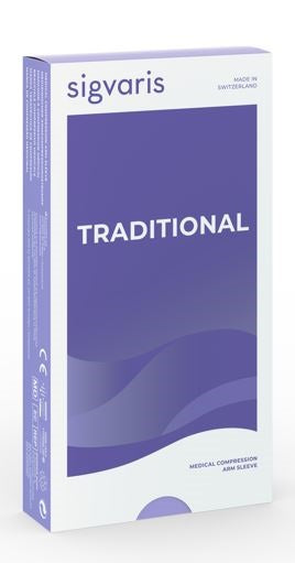 Sigvaris 503 traditional ccl2 guanto lungo beige m