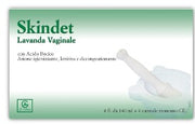 Skindet lavanda vaginale 4 flaconi 140 ml + 4 cannule monouso in blister